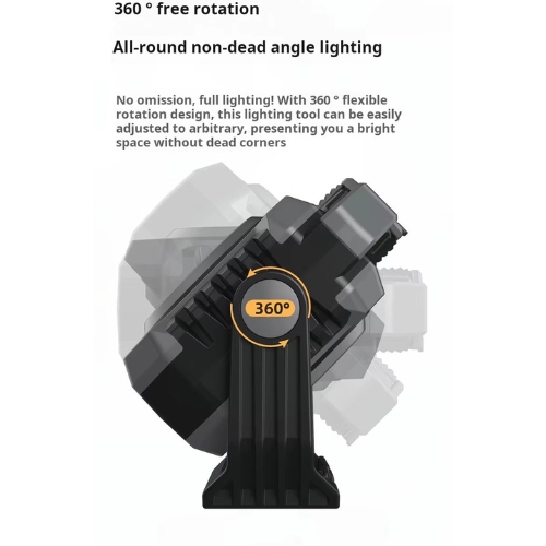  Rechargeable Multi-function work light  Stepless dimming With magnet hook 1/4 screw connection