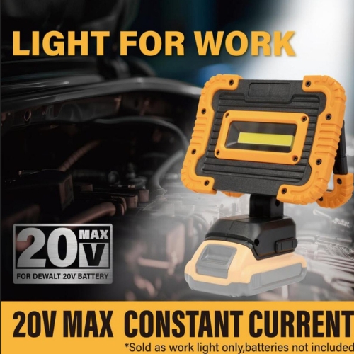 New 20W  COB LED Working Light With Dewalt Battery Pack
