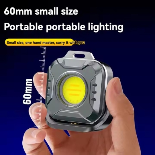 Mini Multi-Functional 500lm Portable Work Light With Magnet And Power Bank