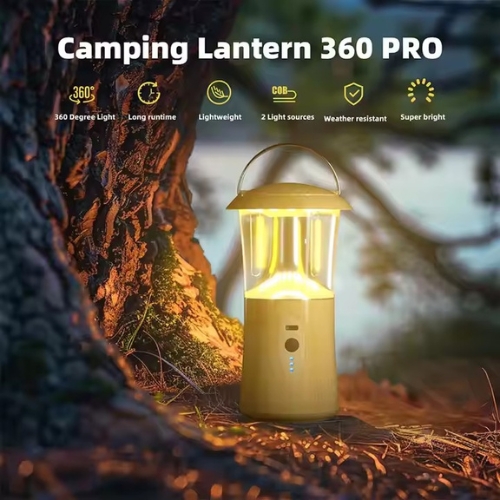 New 360 degree lighting Led Rechargeable Camping Lantern with Dimmer