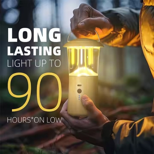 New 360 degree lighting Led Rechargeable Camping Lantern with Dimmer