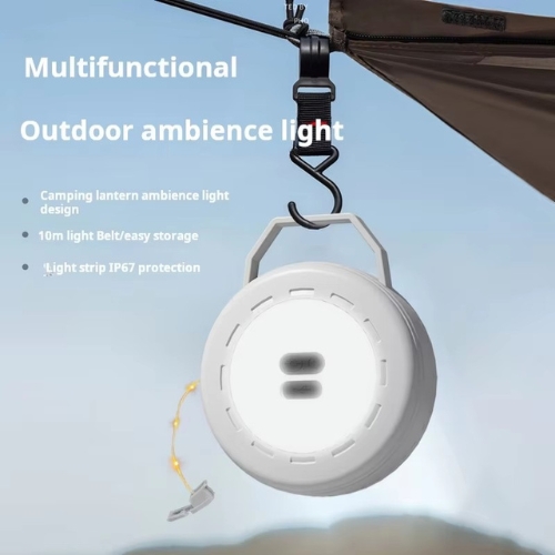 Type-C Rechargeable Multifunctional camping string light 