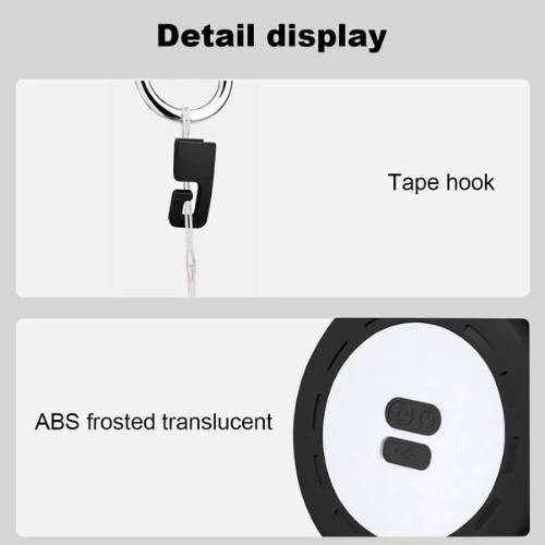 Type-C Rechargeable Multifunctional camping string light 