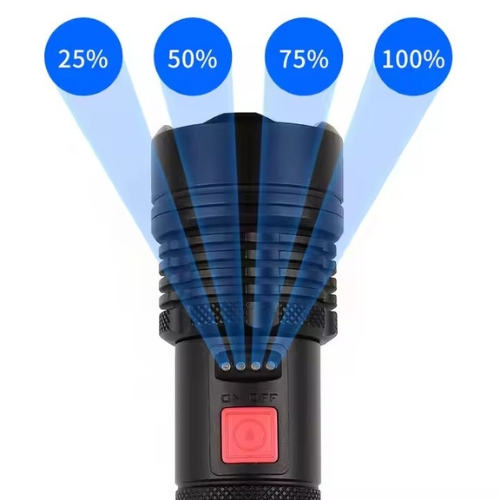 1000 Lumen  10W High Power Aluminum LED Zoom Flashlight
