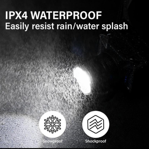 Type-C Rechargeable Headlamp with motion sensor and zoom white laser