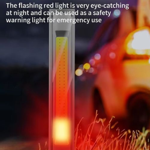 Type-C rechargeable Multi-function night light with clip and laser