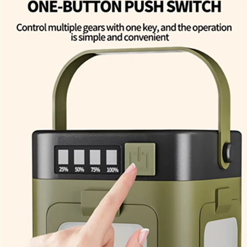 Hanging Camping Lantern -4+1 with solar