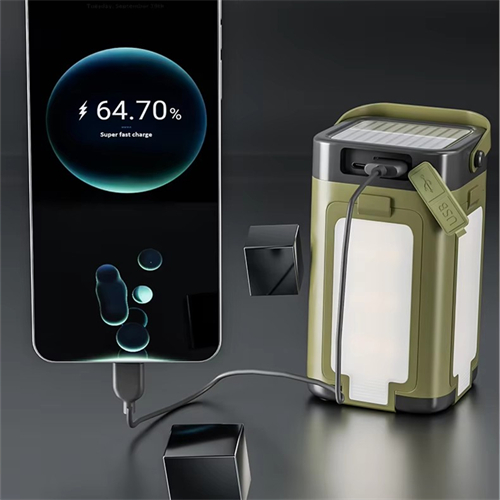 Hanging Camping Lantern -4+1 with solar