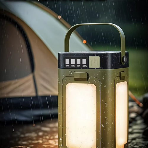 Hanging Camping Lantern -4+1 with solar