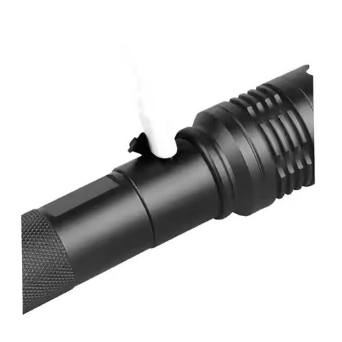 10W LED  rechargeable Zoom flashlight light