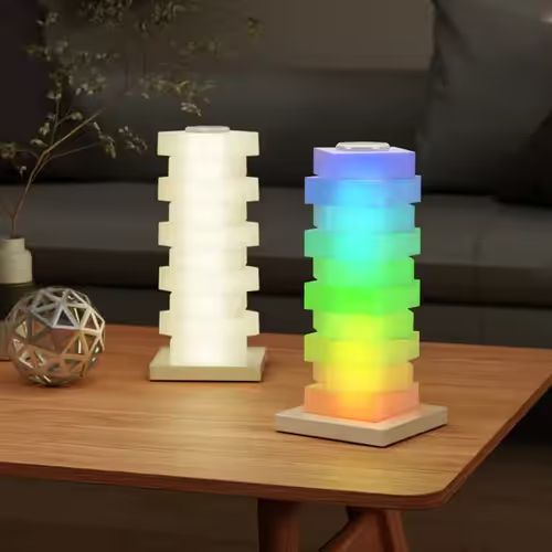 DIY RGB LED Table Lamp