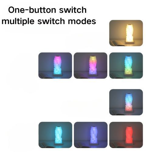 DIY RGB LED Table Lamp