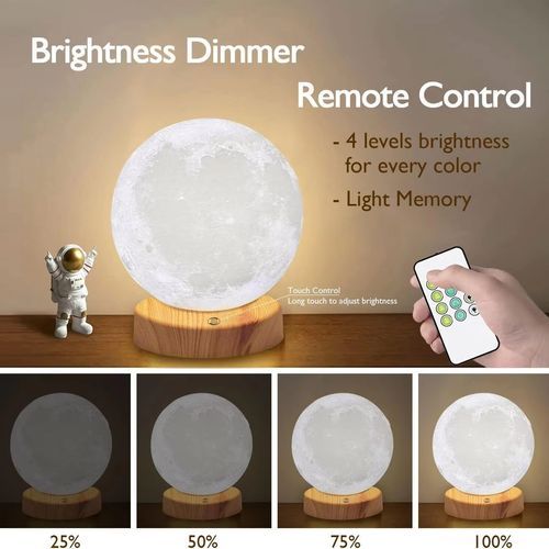  LED Moon Table Lamp