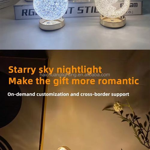  LED Cordless Crystal Table Lamp