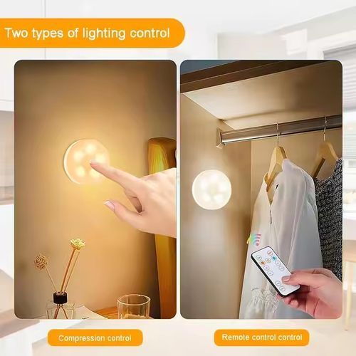 Led rechargeable night light with remote control