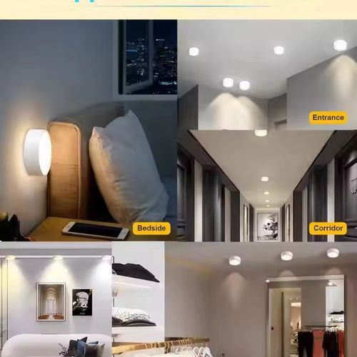 RGB  led night light with remote control