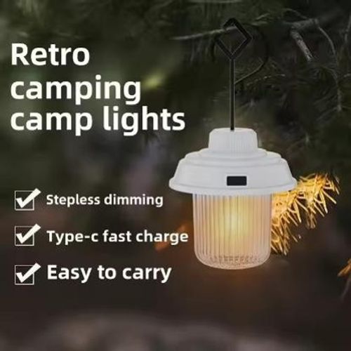 PortableType-C rechargeable camping lantern 