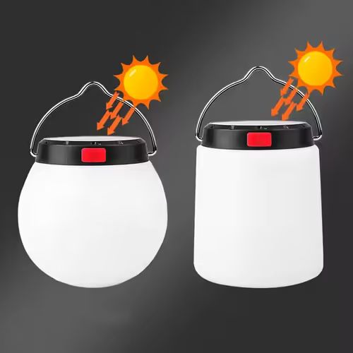 Solar Rechargeable LED Camping Lantern 