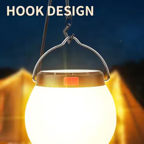 Solar Rechargeable LED Camping Lantern 