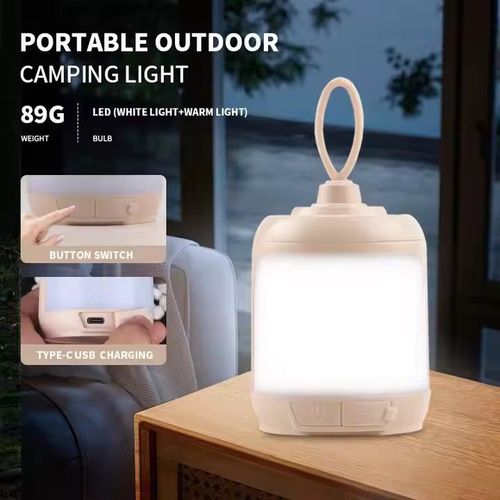 Type C Rechargeable Led  Camping Lantern