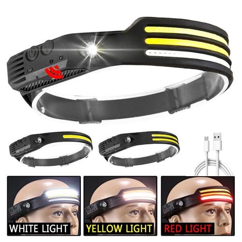 1W Spot light +3W COB Flood light Motion sensor Headlamp 