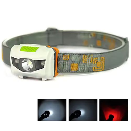 3W LED +2 Red  LED Headlamp