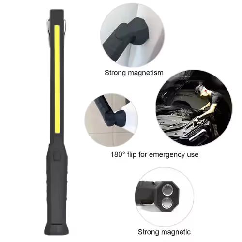 Rechargeable led working light  with hanger and magnet