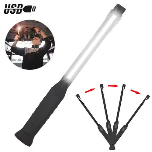 Rechargeable led working light  with hanger and magnet