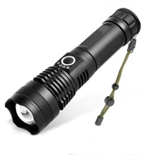 10W LED Rechargeable Zoom Flashlight 