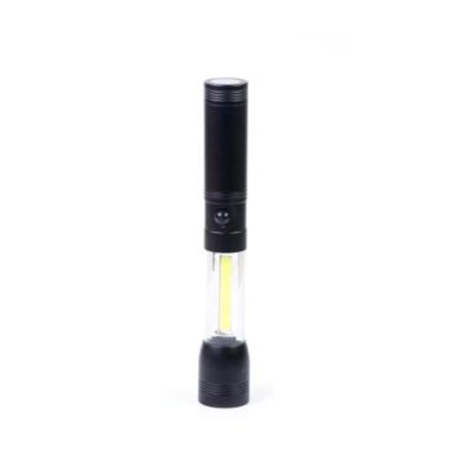  LED Rechargeable Flashlight With Magnet  And Hook