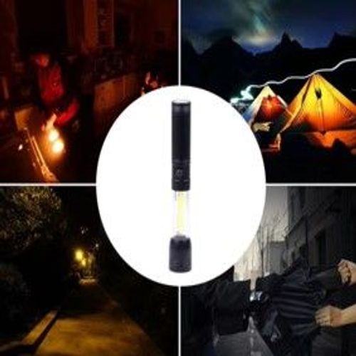  LED Rechargeable Flashlight With Magnet  And Hook