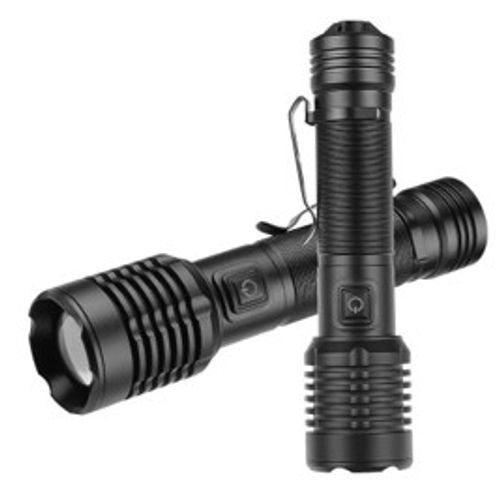  LED Rechargeable Flashlight With Clip