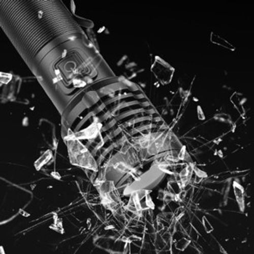  LED Rechargeable Flashlight With Clip