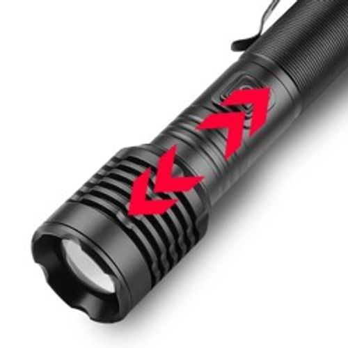  LED Rechargeable Flashlight With Clip