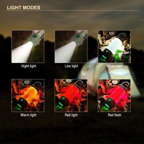 Outdoor Rechargeable  LED Camping Lantern