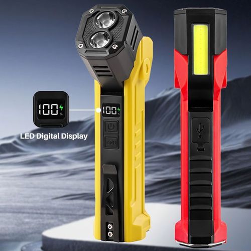 Working Light With Magnetic 180° Rotation 