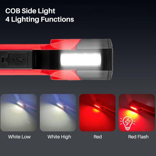 Working Light With Magnetic 180° Rotation 