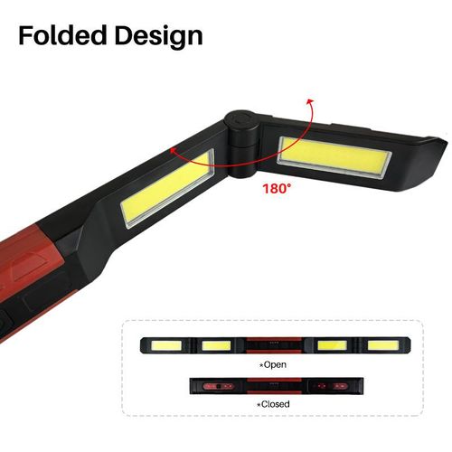 12W COB LED Foldable Engine hood work Light