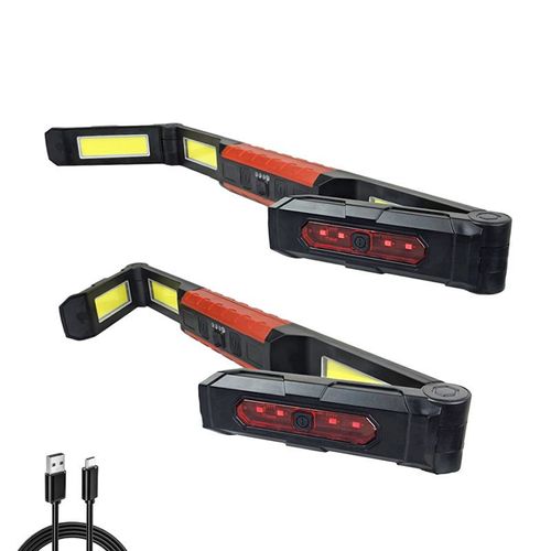 12W COB LED Foldable Engine hood work Light