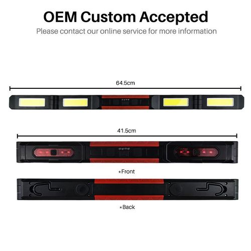 12W COB LED Foldable Engine hood work Light