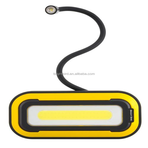 Rechargeable COB LED Work Light With Pickup Tool Light