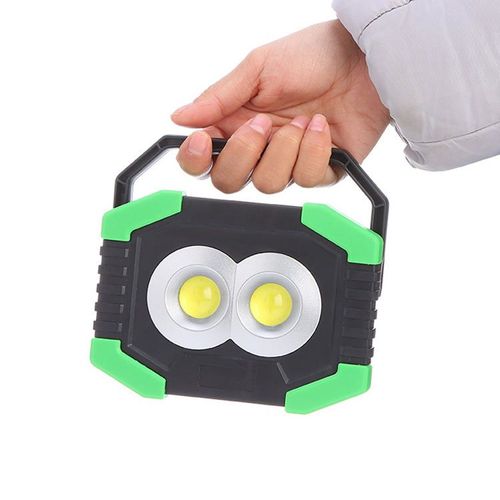 Double COB LED Work Light With Torch