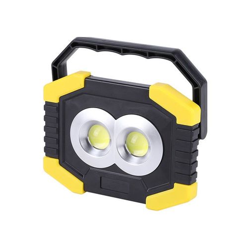 Double COB LED Work Light With Torch