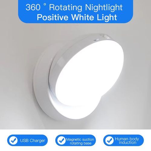 Dual Battery detachable Magnetic PIR Sensor Light