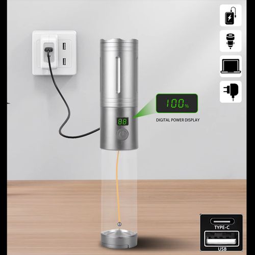 Multi-functional Type-C Rechargeable Telescopic Zoom LED Camping Light Outdoor Portable Flashlight