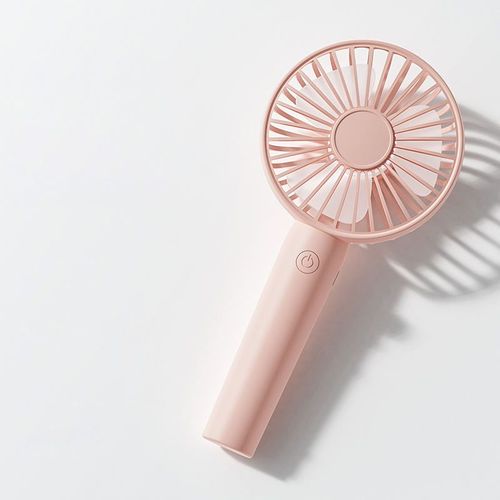 Rechargeable Handy Fan With Moblie Holder