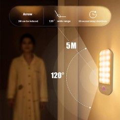 Rechargeable PIR Sensor Light 