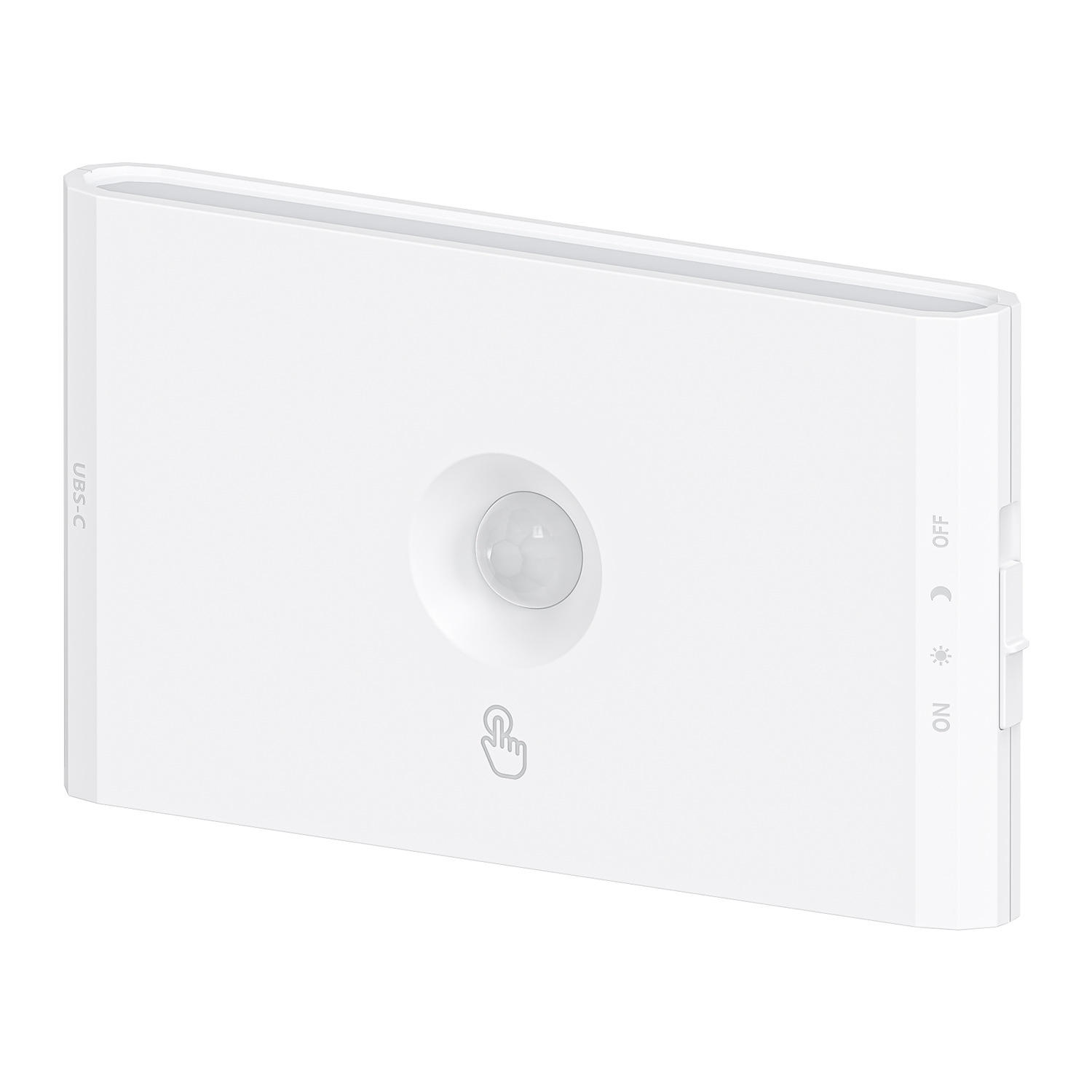 2pcs Linkable Rechargeable PIR Sensor Light 