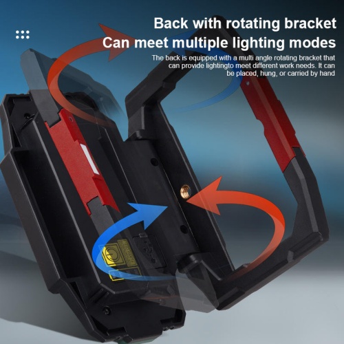 10W COB Type-C Rechargeable Foldable Work Flood Light