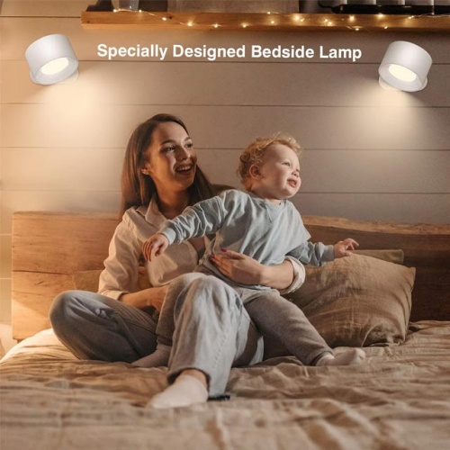 Universal magnetic rechargeable  wall lamp
